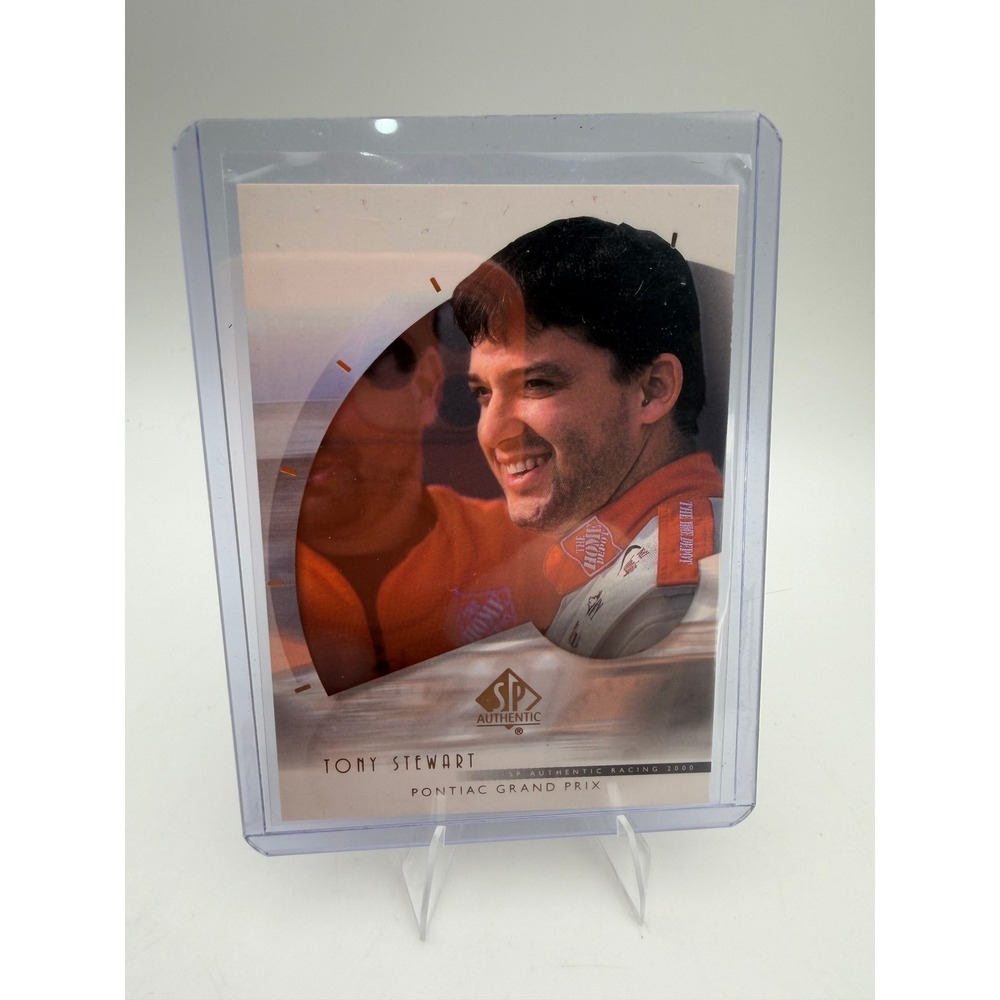 2000 Upper Deck SP Authentic Tony Stewart #10 Pontiac Grand Prix Racing Card